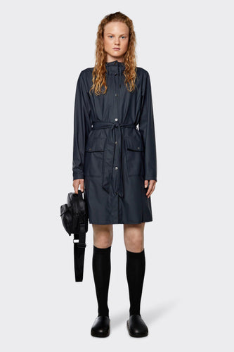 Rains - Curve Jacket, Navy