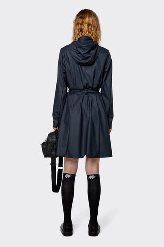 Rains - Curve Jacket, Navy