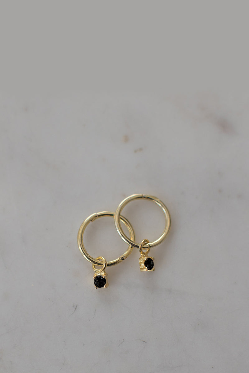 Sophie - Mini Rock Sleepers, Black Gold