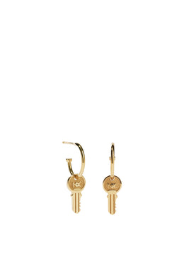 Meadowlark - Key Signature Hoops, Gold Plated