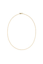 Meadowlark - Diamond Curb Necklace, Gold Plated