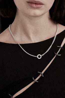 Stolen Girlfriends Club Jewellery - Halo Necklace, Silver