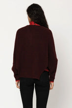 Two by Two - Chase Cardigan, Wine