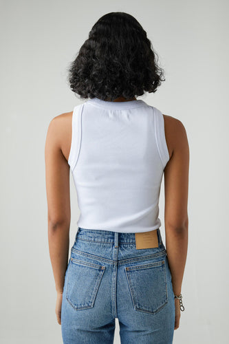 Neuw - Jonesy Singlet, White