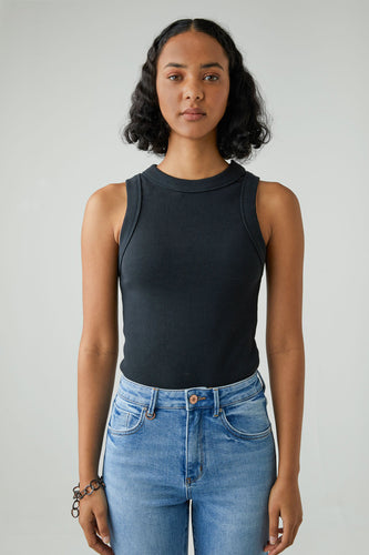 Neuw - Jonesy Singlet, Black