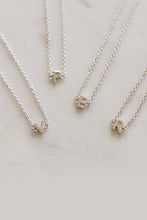 Sophie - Little Letter Necklace, Silver