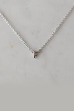 Sophie - Little Letter Necklace, Silver
