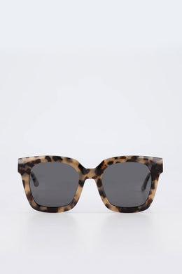 Isle Of Eden - Maleika Sunglasses, White Tortoise