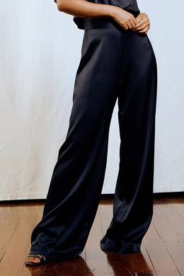 Ruby - Marley Satin Pant, Black