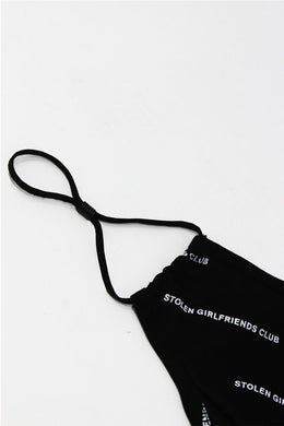 Stolen Girlfriends Club - Branded Mask, Black