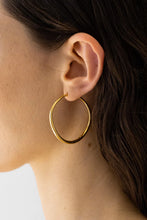 Flash Jewellery - Momento Large Hoops, 14k Vermeil