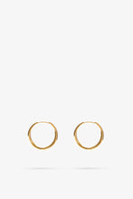 Flash Jewellery - Momento Mini Hoops, 14k Vermeil