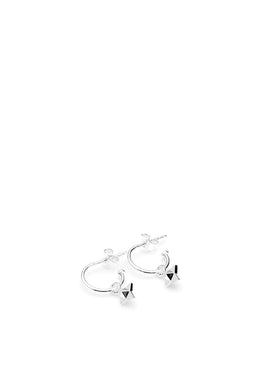 Stolen Girlfriends Club Jewellery - Ninja Star Anchor Sleeper, Sterling Silver