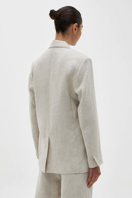 Assembly Label - Leila Linen Jacket, Oat