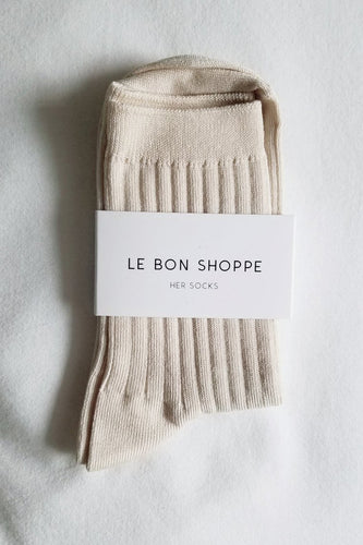 Le Bon Shoppe - Her Socks, Porcelain