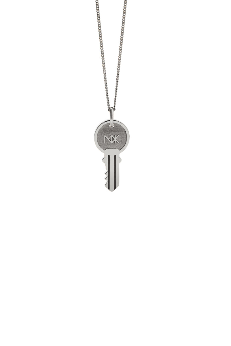 Meadowlark - Key Charm Necklace, Sterling Silver