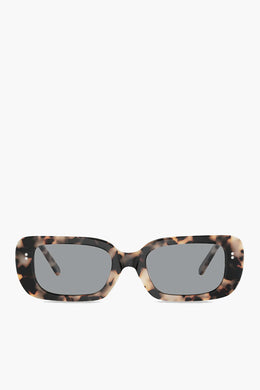 Status Anxiety - Solitary Sunglasses, White Tort