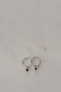 Sophie - Mini Rock Sleepers, Black/ Silver