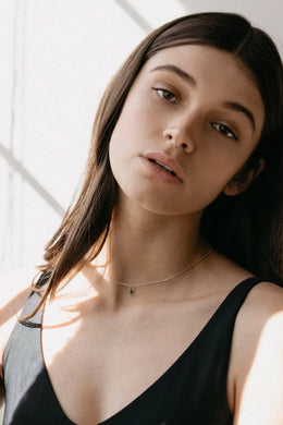 Sophie - Flashy Necklace, Silver