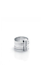 Stolen Girlfriends Club Jewellery - Six Piece Band Ring, Silver
