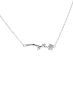 Stolen Girlfriends Club Jewellery - Rose Bar Necklace, Sterling Silver