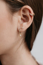 Sophie - Mini Pearl Studs, Gold
