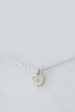 Sophie - Sweetheart Necklace, Silver