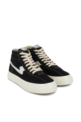 Stepney Workers Club - Varden S Strike Canvas Sneaker, Black/White