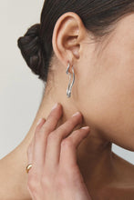 Nina Gordon - Ventee Hoops, Sterling Silver