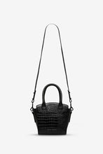 Status Anxiety - Worst Behind Us Bag, Black Croc Emboss